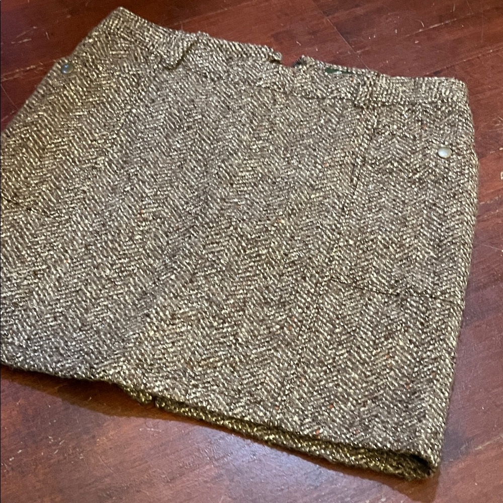 Eddie Bauer wool blend Mini Skirt - Picture 8 of 9